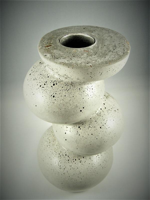 Beton-Vase mBubbles - Detailansicht